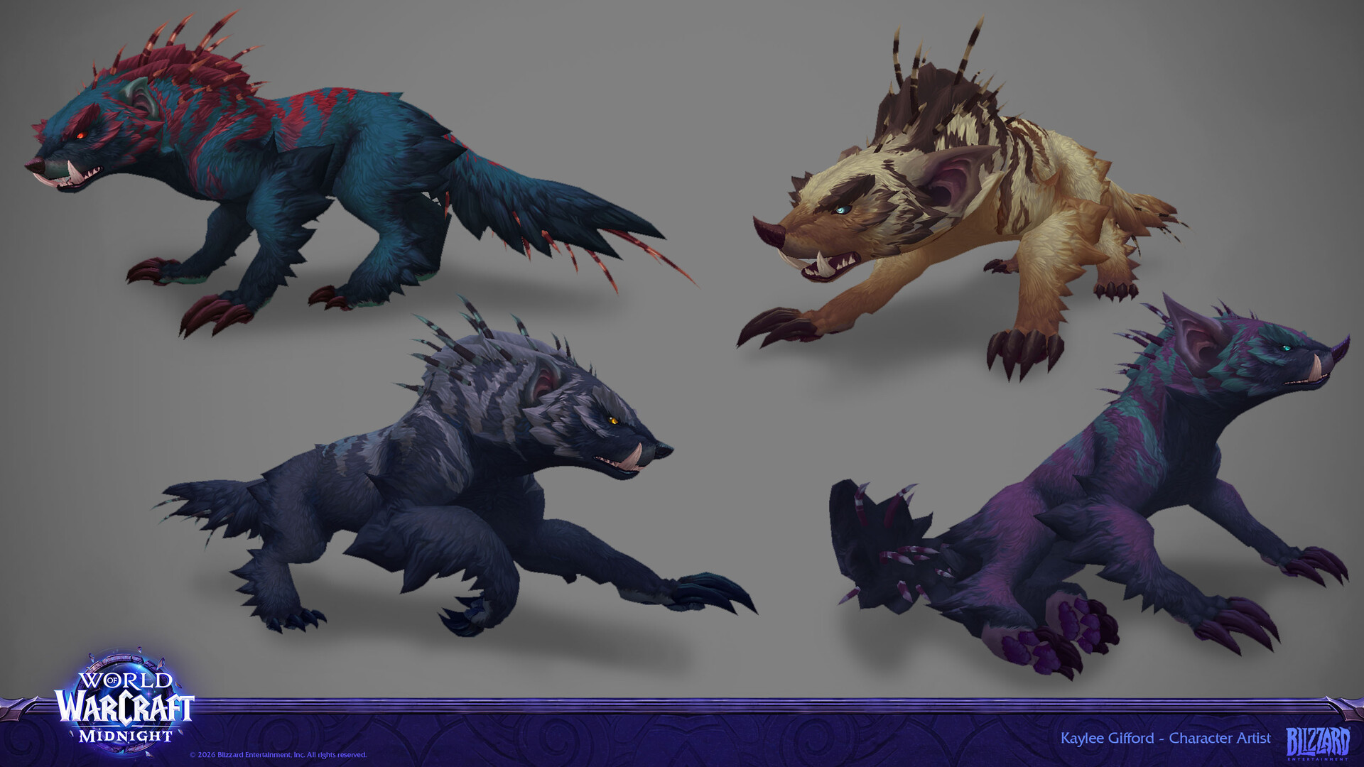 Kaylee Gifford Druid Feral Colors