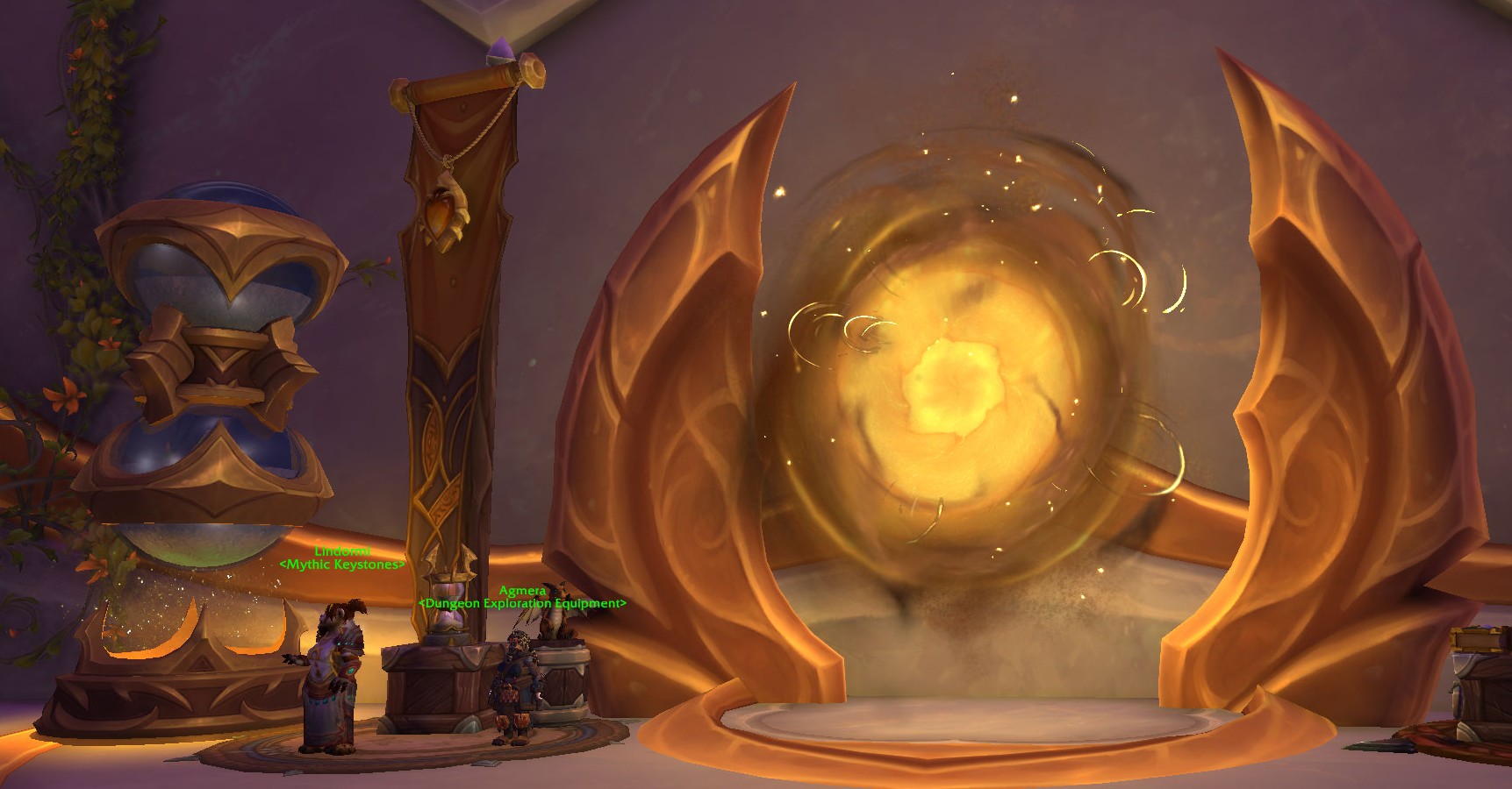 Midnight Silvermoon Portal Room