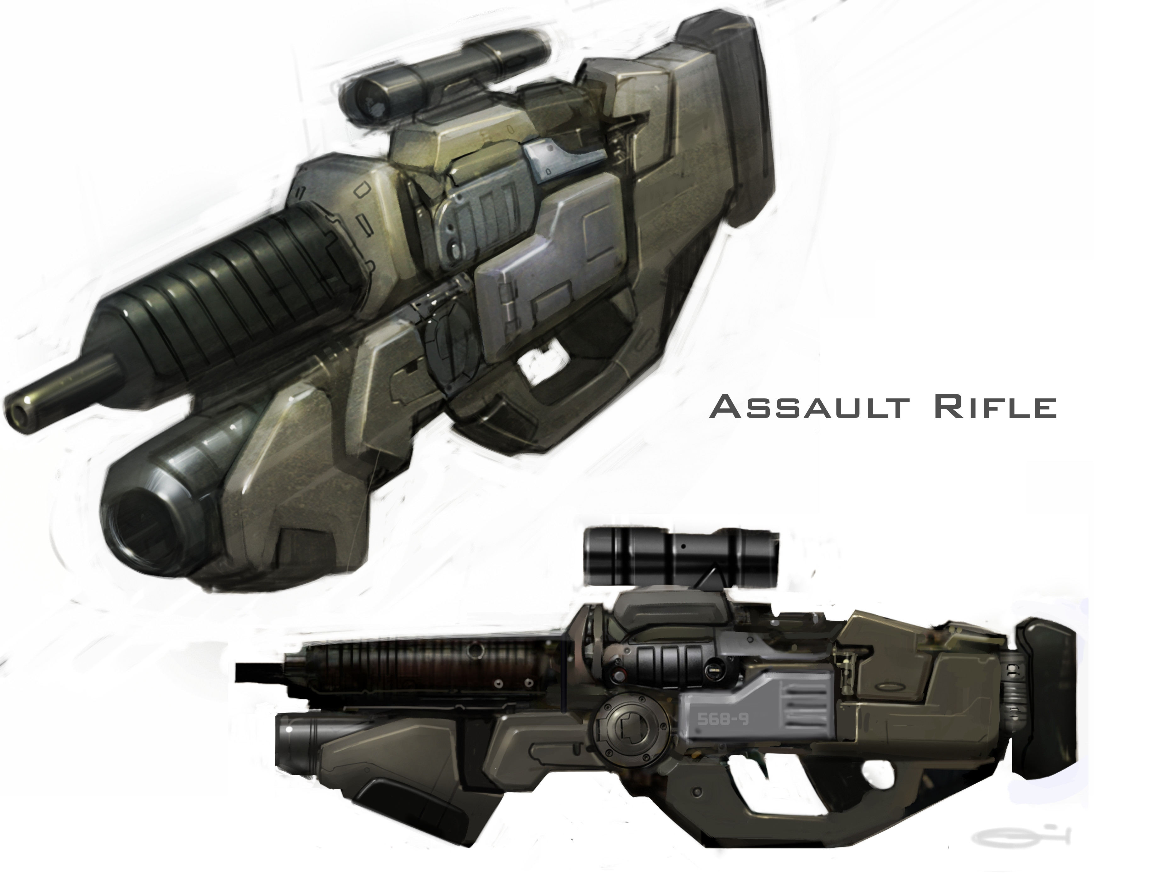 Eric Browning Assault Rifle