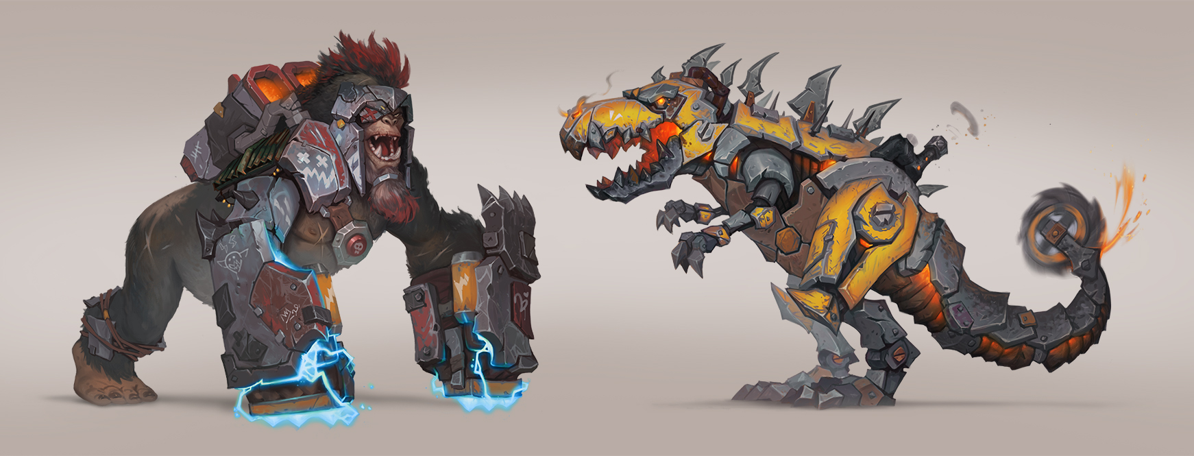 Wo W the War Within Undermine(d) Mech Devilsaur Gorilla Concept