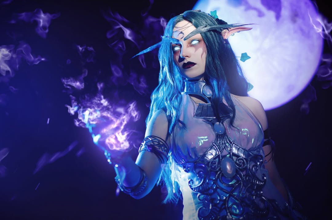 I Heed the Voice of Elune.tyrande Whisperwind Cosplay Fully Made by Me. It Cost Me Months of Wor