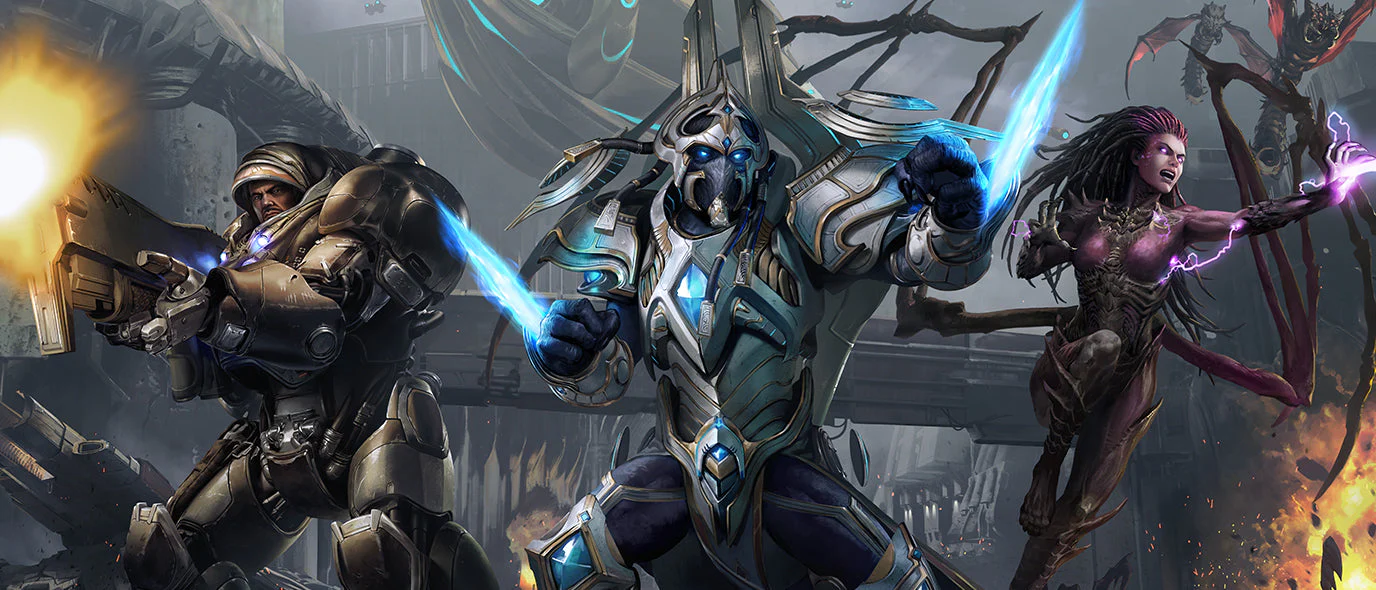 Blizzard Collection Banners Starcraft