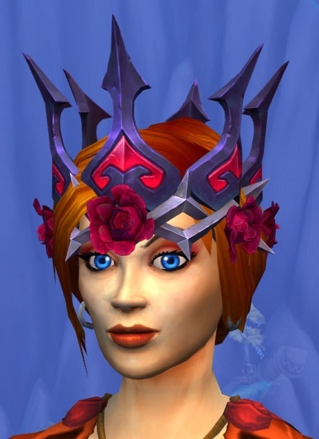 1162831 Ebony Crown of the Red Rose