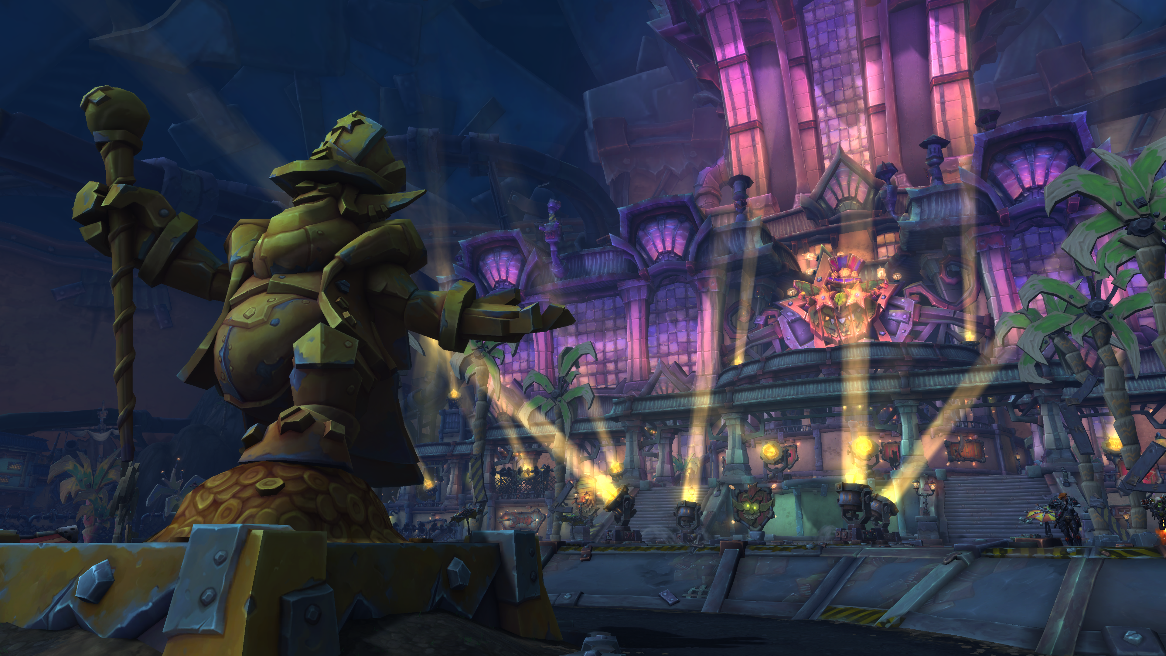 Wo W the War Within Undermine(d) Raid Entrance With Statue 01