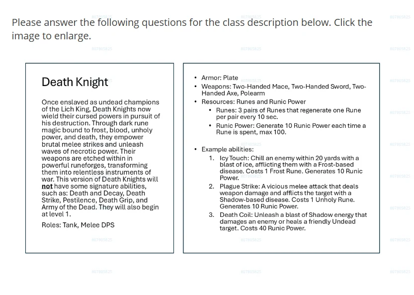 Thoughts on the Potential New Classes Discussed in the V0 8k8x3uo8horh1
