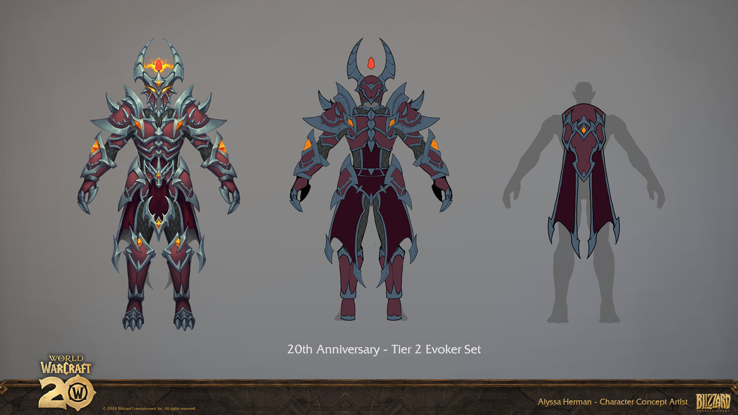 Alyssa Herman Tww 20thanniversary Armor Evoker Concept