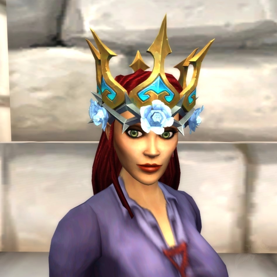 1202955 Crown of the Icy Blue Rose