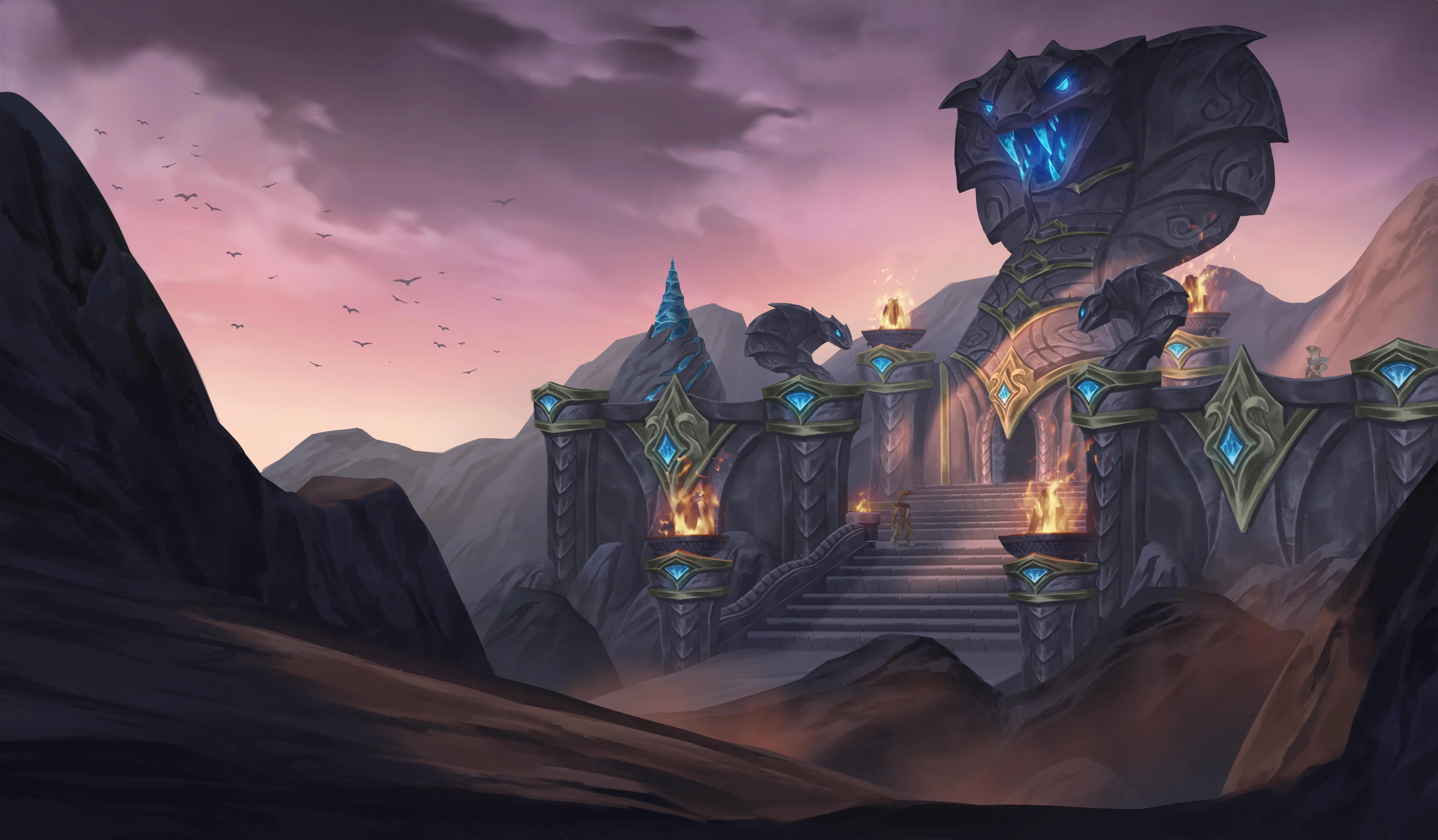 The Temple of Sethraliss Art by Neonlaboratory V0 8fz346688tee1