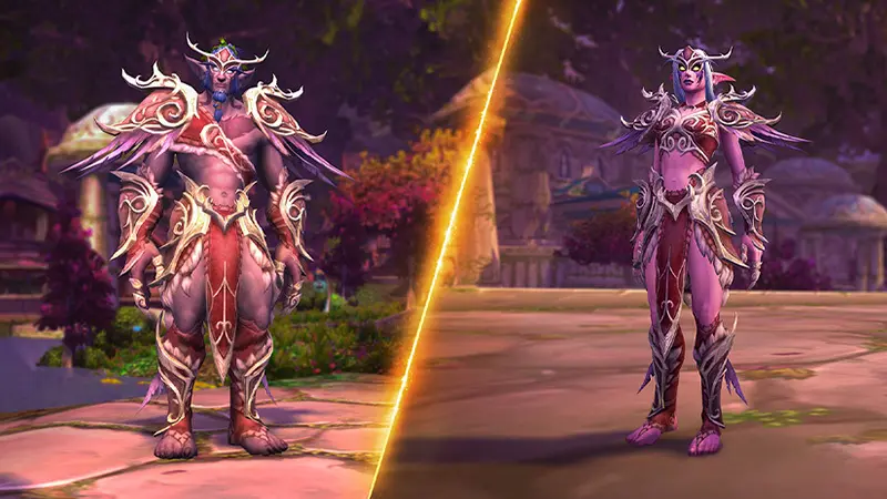 Night Elf Heritage Armor Thumbnai