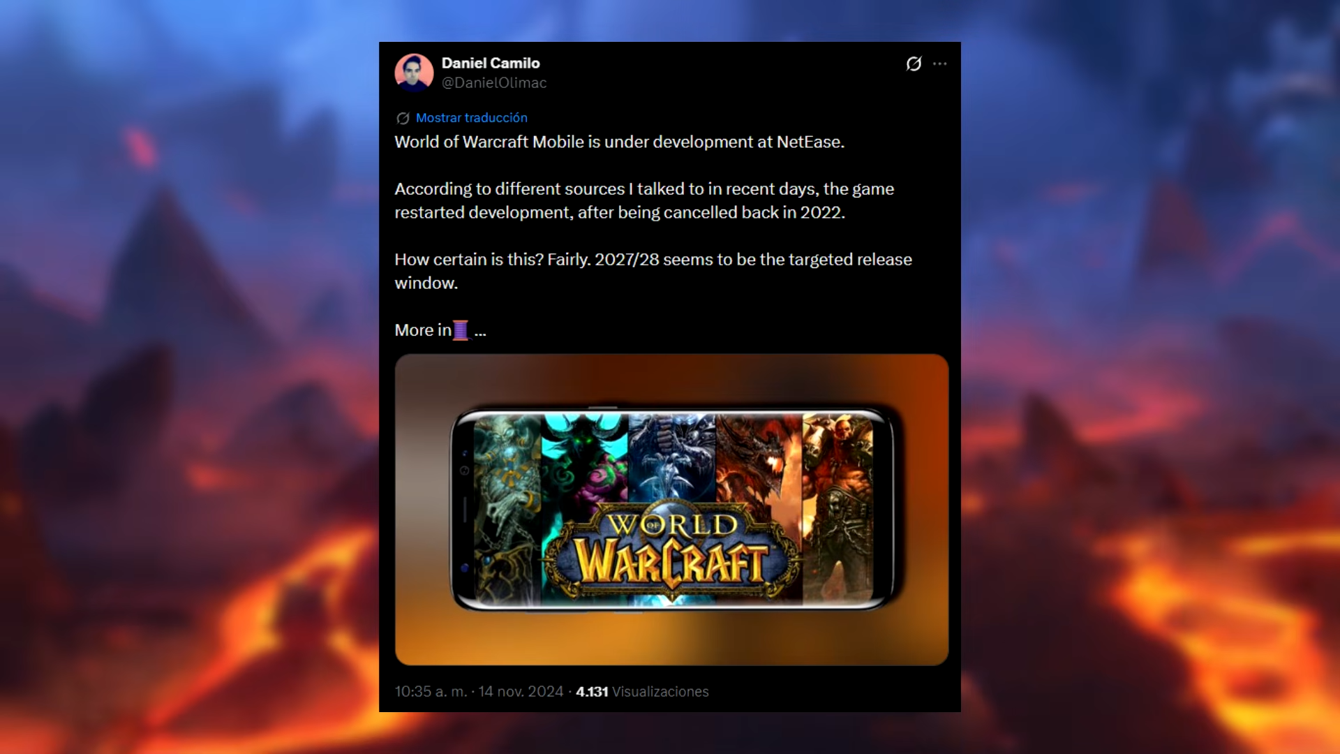 Blizzard Y Su Triple Apuesta Para La Franquicia Warcraft Durante Este 2026 8 58 Screenshot