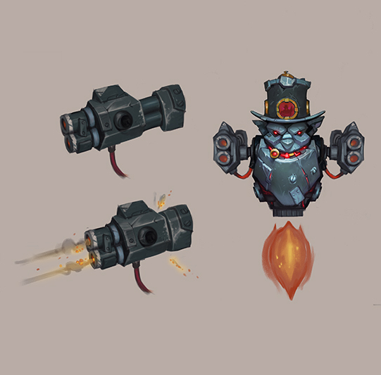 Wo W the War Within Undermine(d) Mech Gallywix Concept