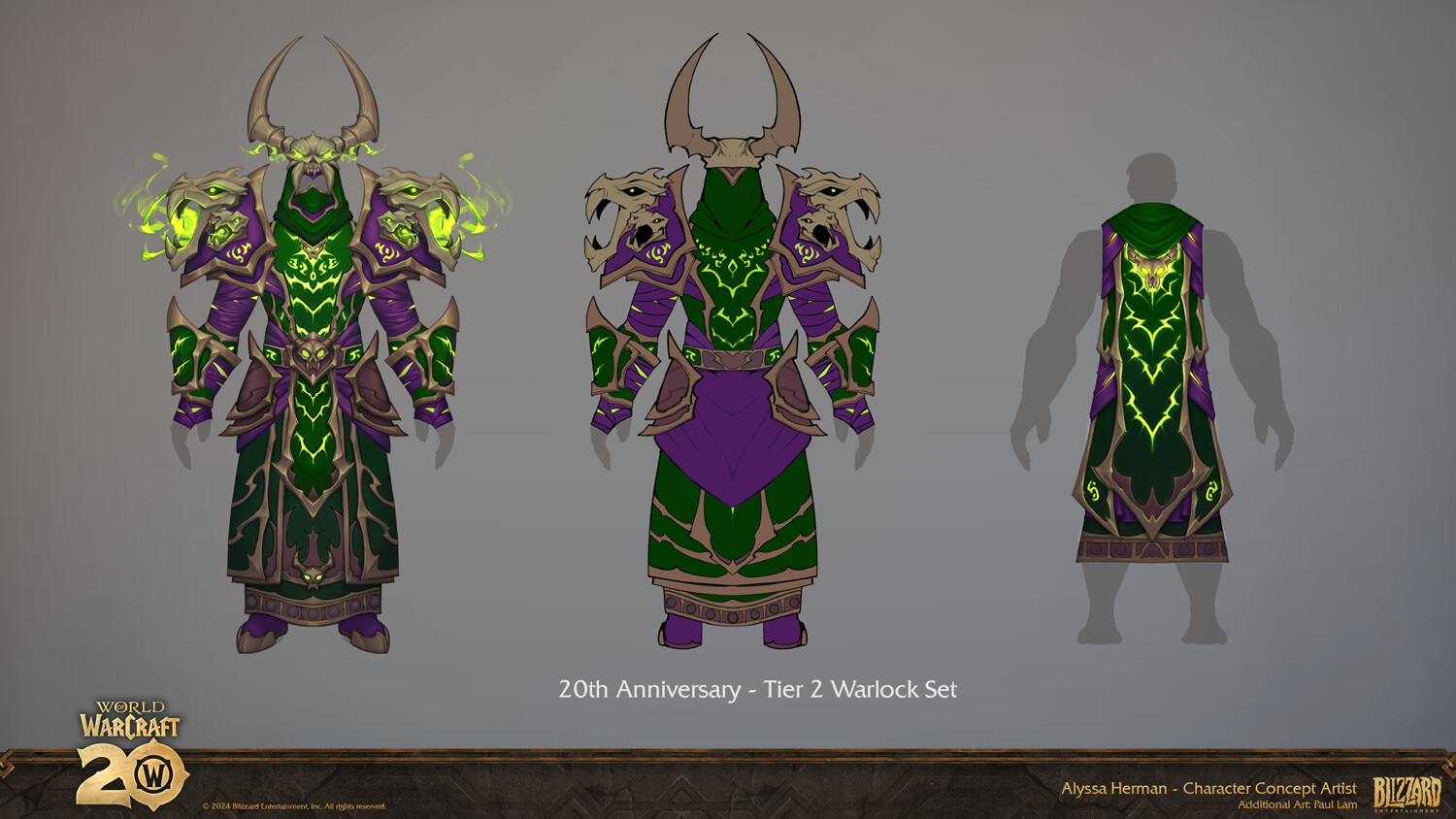 Alyssa Herman Tww 20thanniversary Armor Warlock Concept