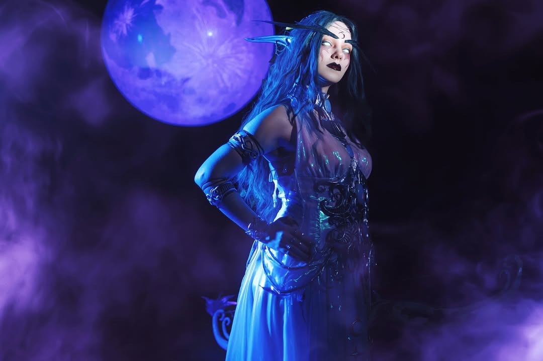 I Heed the Voice of Elune.tyrande Whisperwind Cosplay Fully Made by Me. It Cost Me Months of Wor (2)