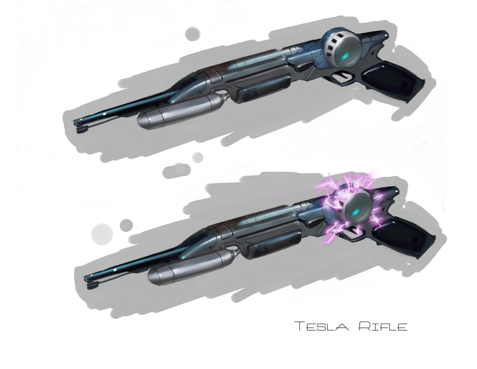 Eric Browning Tesla Rifle Twostates