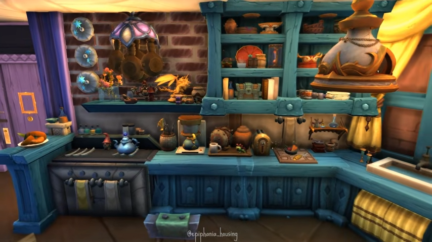 World of Warcraft Player Housing    Friends  Meets Wo W!   Monica and Rachel Appartment Build. 0 23 Screenshot