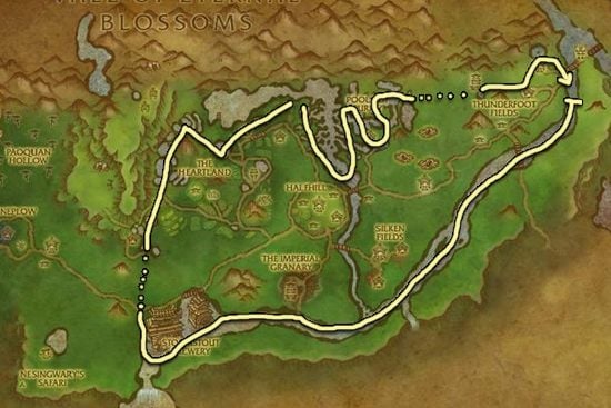 Silkweed Valley of the Four Winds
