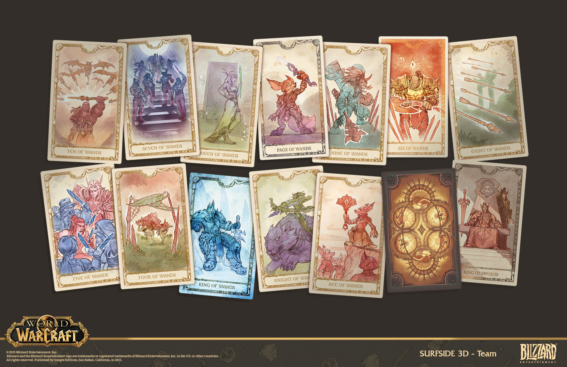 Surfside 3D World of Warcraft Tarot Cards 4