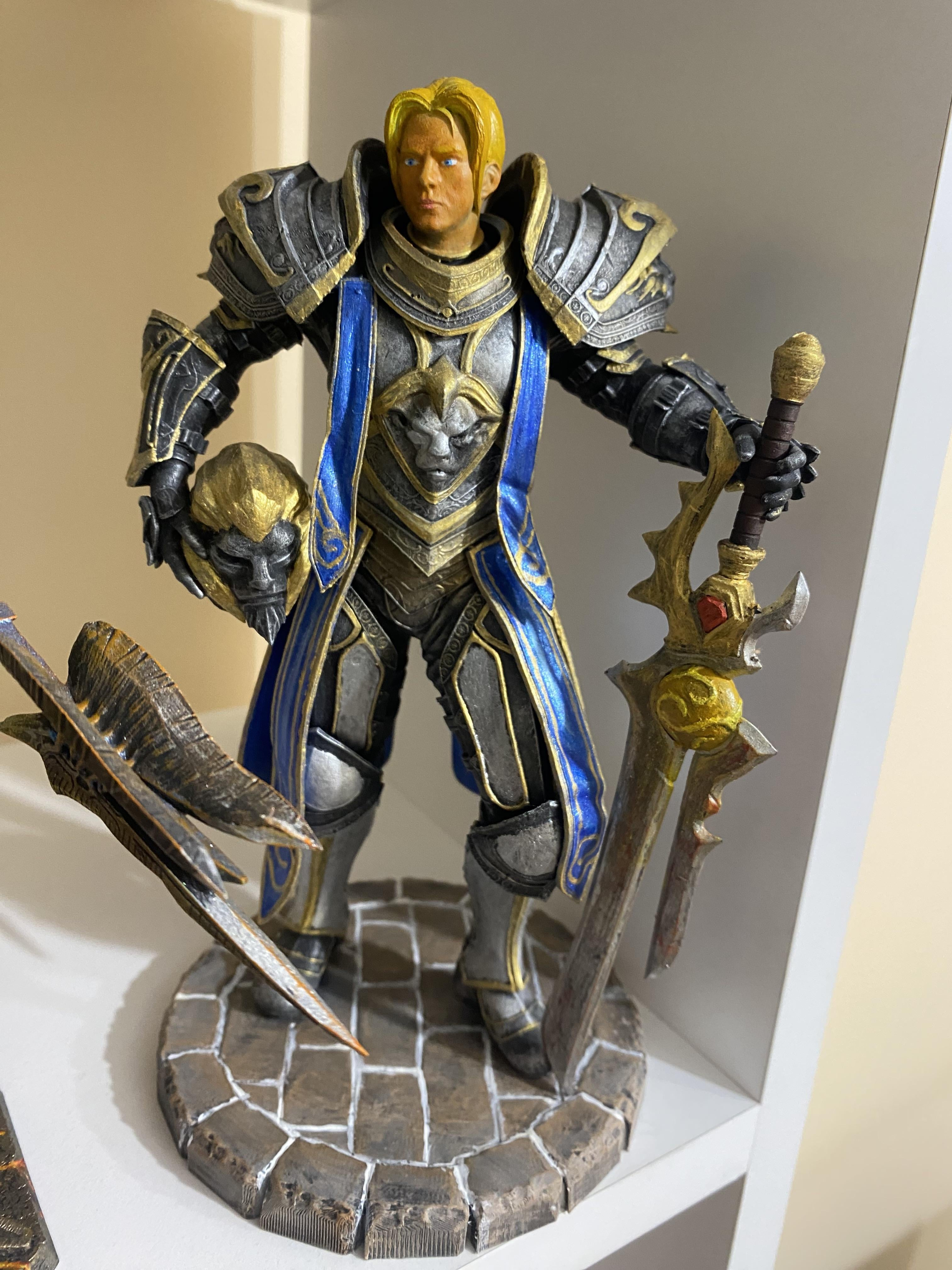 Anduin Wrynn Figure Painted by M