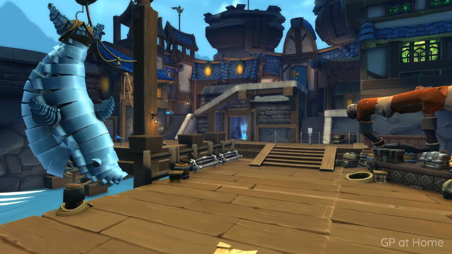 I Built Blizzard World in Wo W Housing 0 11 Screenshot