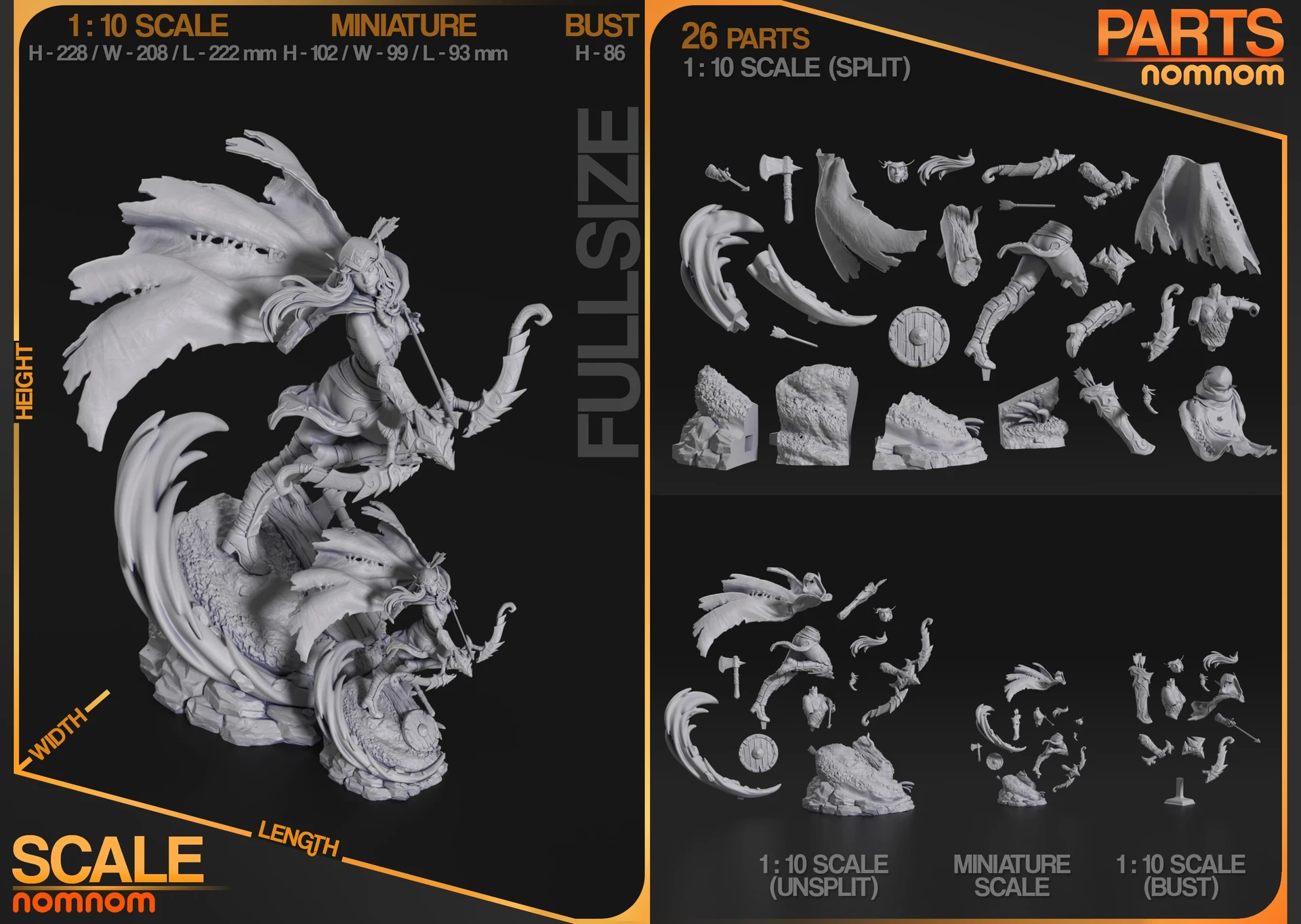 Nomnom Figures Scaleparts