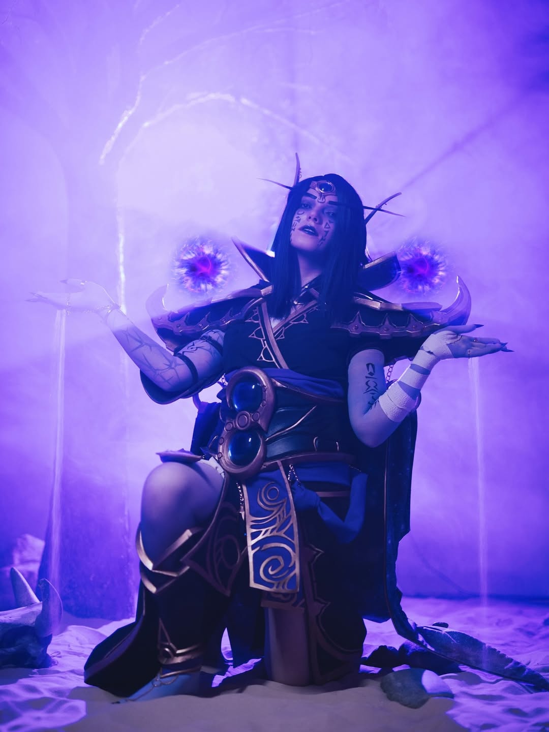 The Harbinger Full Xal’atath Cosplay Made by Me.photo by @julia.islen #worlofwarcraft #cosplay # (3)