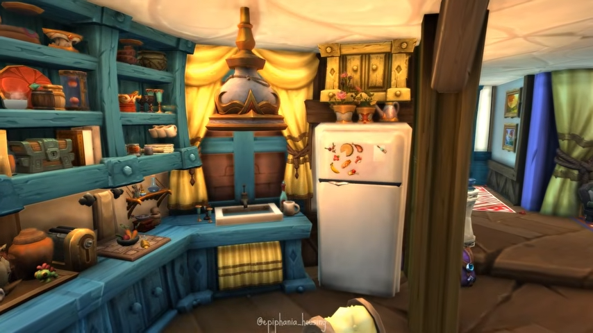 World of Warcraft Player Housing    Friends  Meets Wo W!   Monica and Rachel Appartment Build. 0 32 Screenshot