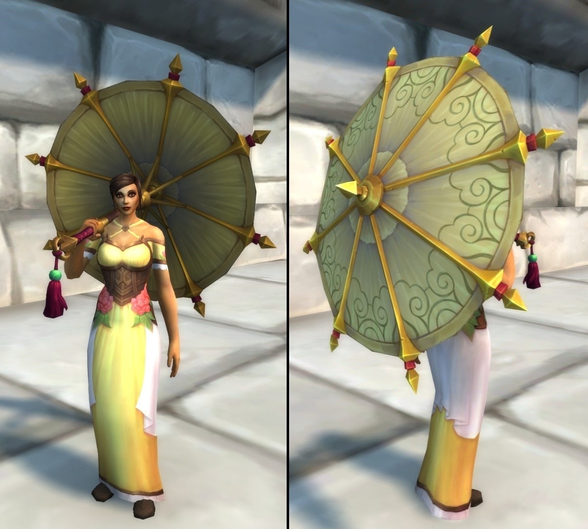 1153128 Delicate Silk Parasol