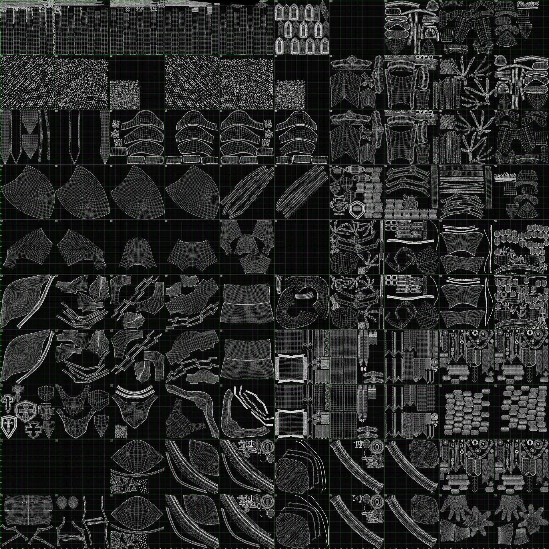 Michael Navarro Milanes Uv Map Armor