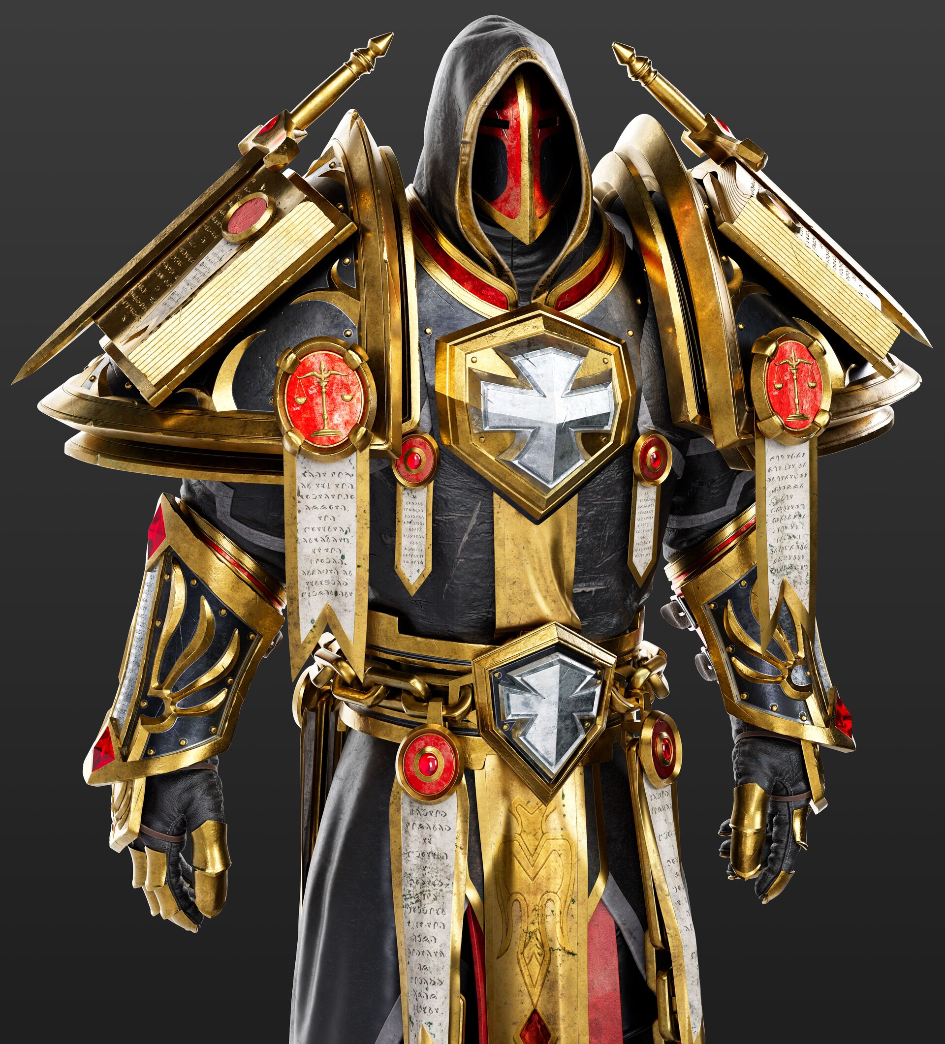 Michael Navarro Milanes 5K Render Upper Part