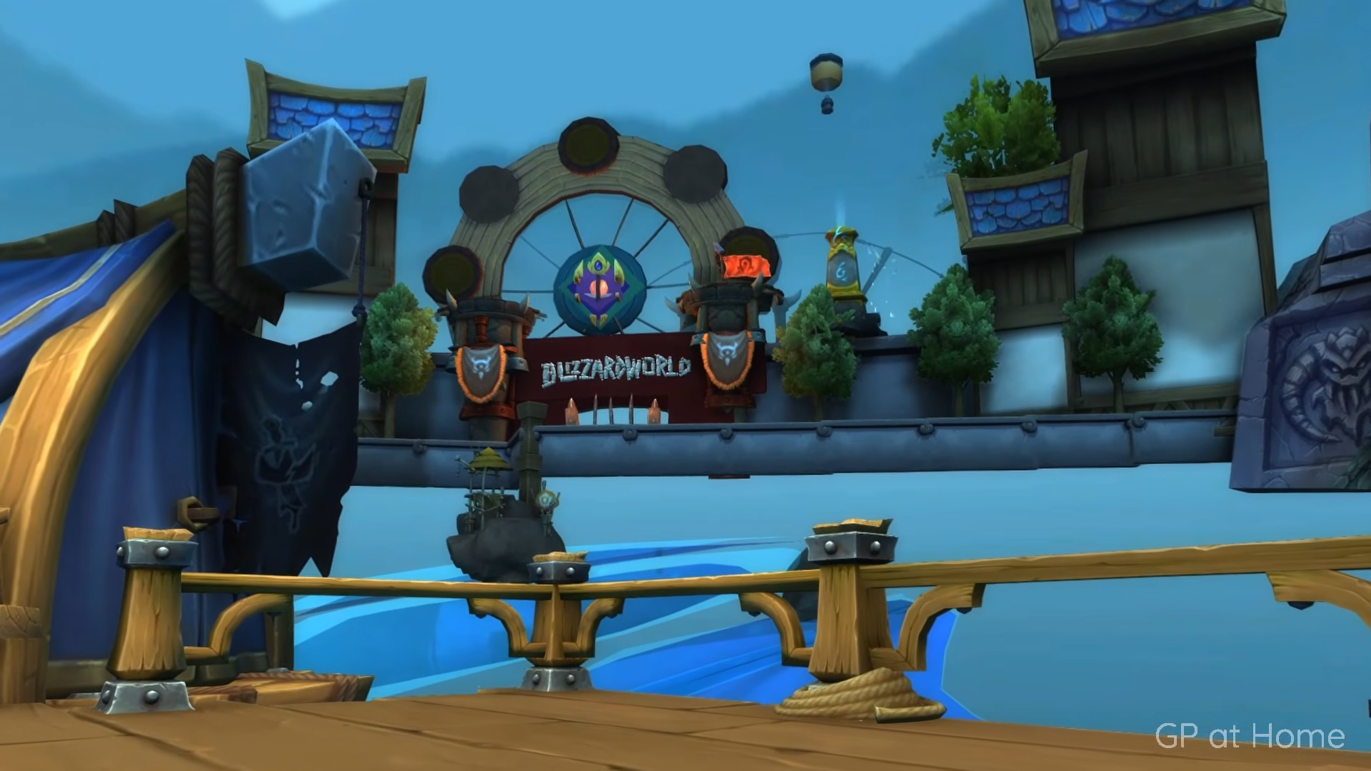 I Built Blizzard World in Wo W Housing 0 17 Screenshot