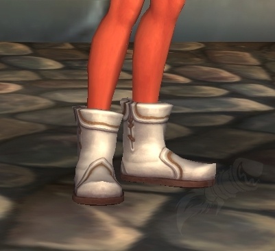 1193951 Ugly White Boots