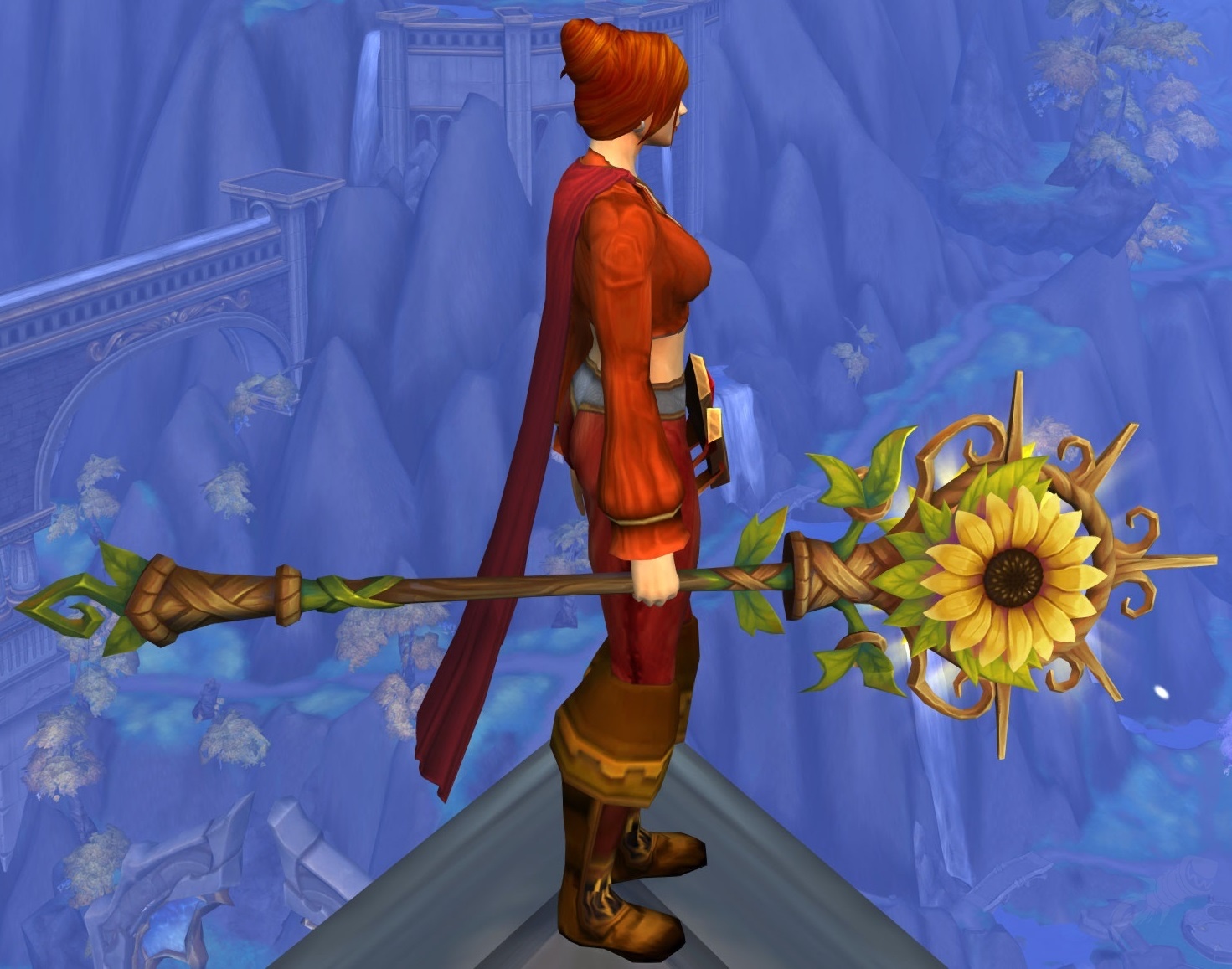 1162847 Sunny Floral Staff