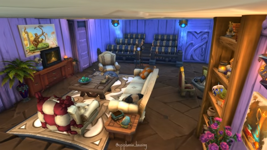 World of Warcraft Player Housing    Friends  Meets Wo W!   Monica and Rachel Appartment Build. 0 57 Screenshot